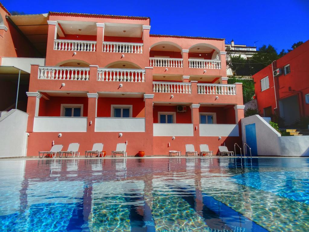 Paradiso Hotel Sea View And Pool Suites Ipsos Corfu Exterior foto