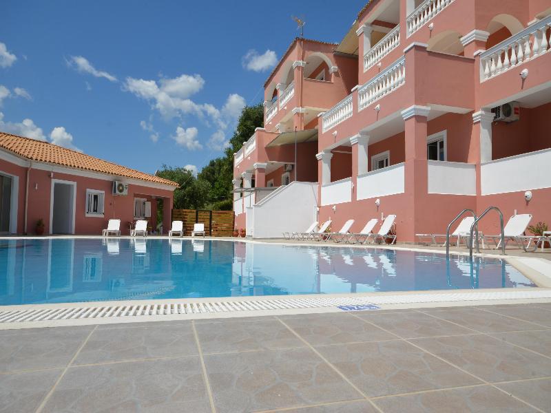 Paradiso Hotel Sea View And Pool Suites Ipsos Corfu Exterior foto